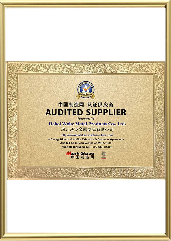 Suministros autorizados certificados por BV