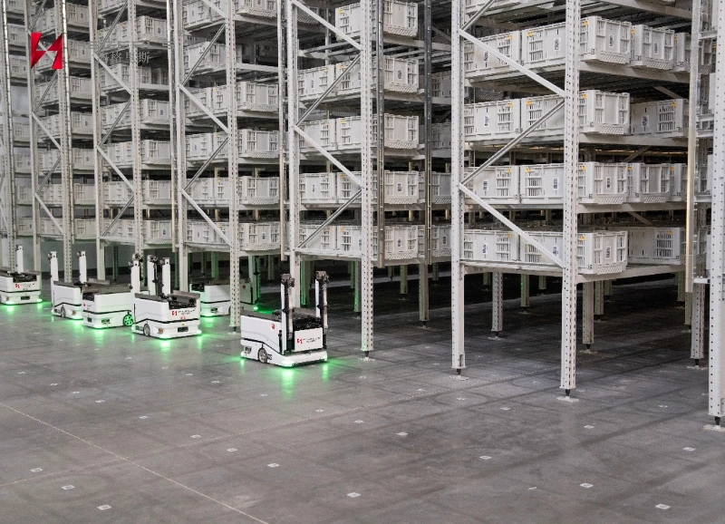 Robot de almac&eacute;n trepador
