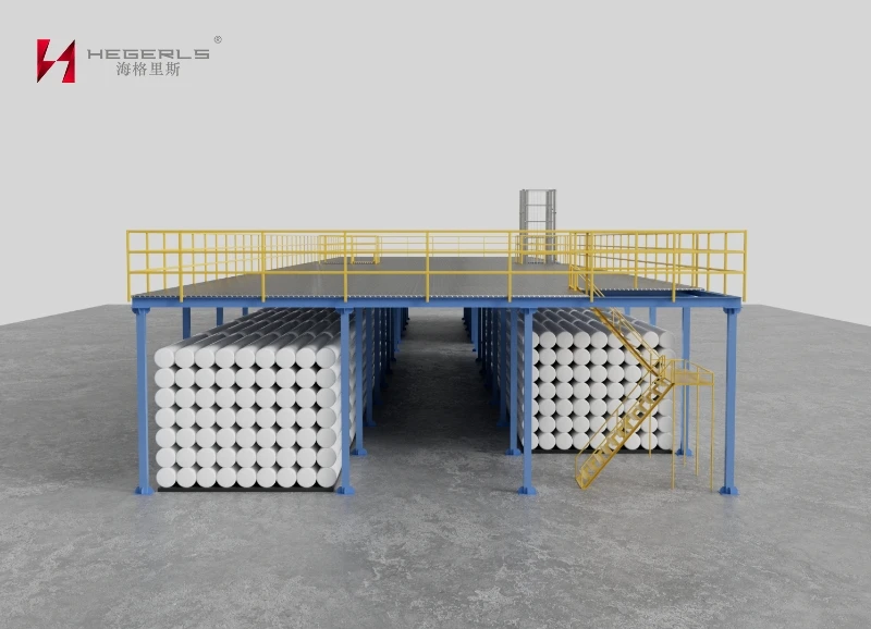 Sistema de plataforma de acero HEGERLS