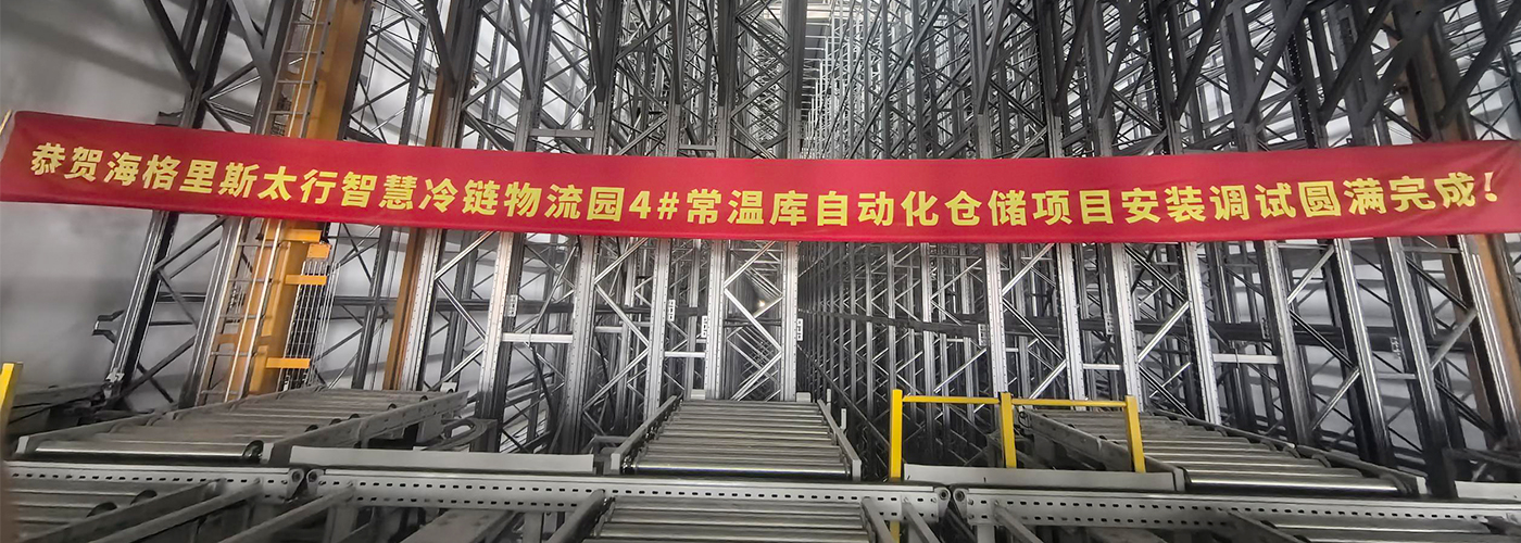 Solución inteligente de almacén AS/RS para parque logístico de terceros en China
